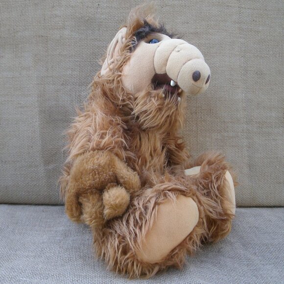Vintage Talking Alf Plush Doll 1986